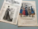 Modeplaat en krantje 5 September 1886