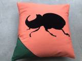 Pillow 30x30 Rhinoceros beetle